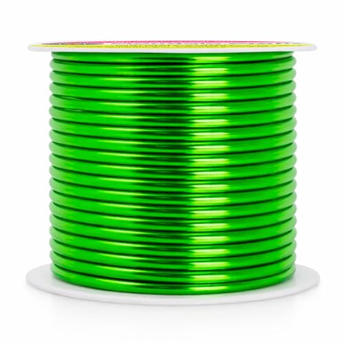 10 Gauge Kelly Green Anodized Aluminum Craft Wire