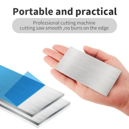 36 Pcs Aluminum Welding Practice Plates 2 x 4 x 1