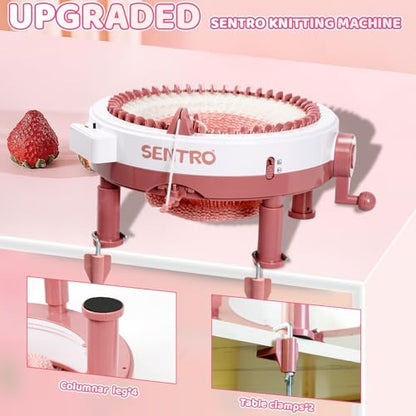 Knitting Machine 48 Needles with Row Counter for Beginners（Upgraded）