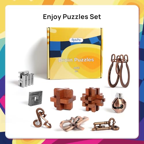 9pcs Puzzles Game Bulk Gift for Kids (9 Count)