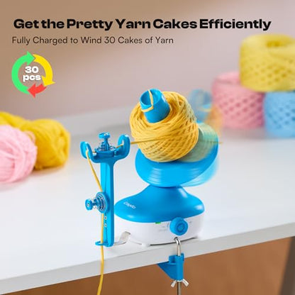 A1 Pro Cordless Electric Yarn Winder for Effortless Yarn Organization