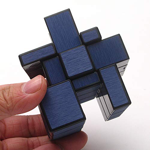 QIYI Mirror Speed Cube 3x3 Magic Cube Puzzle Blue
