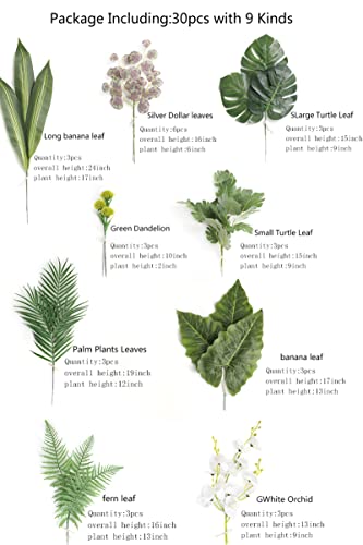Artificial Greenery Spray Box Set (53 Count)