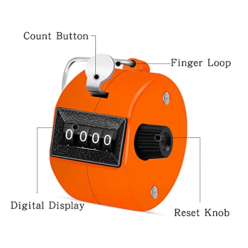 12 Pcs Hand Tally Counter 4 (12 Count)