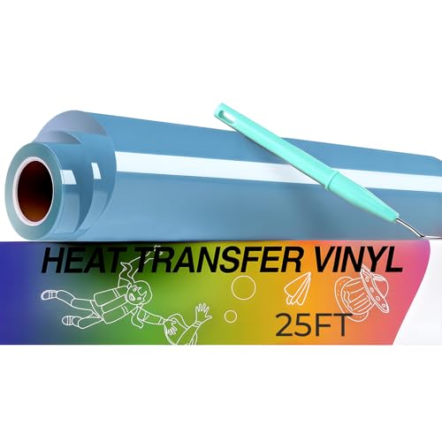 Sky Blue HTV Roll Heat Transfer Vinyl