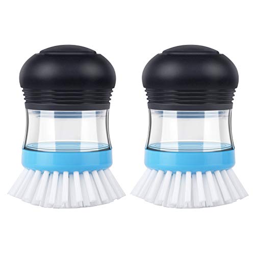 Soap Dispensing Palm Brush (2 Count)