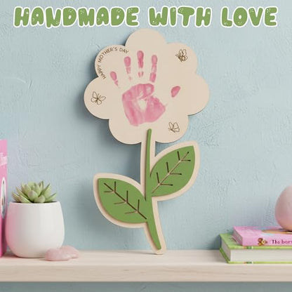DIY Mothers Day Crafts for Kids Handprint Art