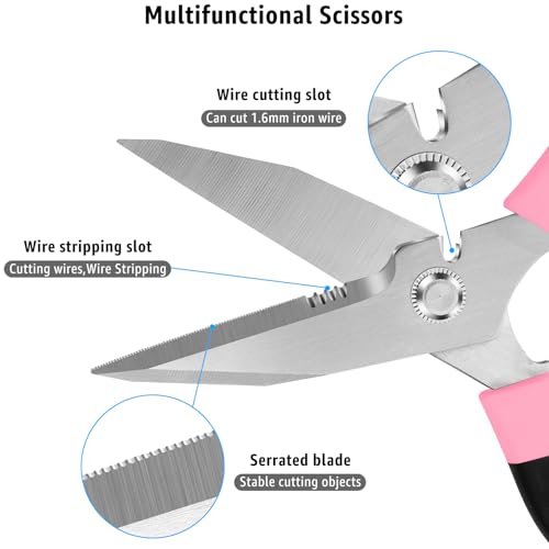 Utility Scissors All Purpose heavy duty 8