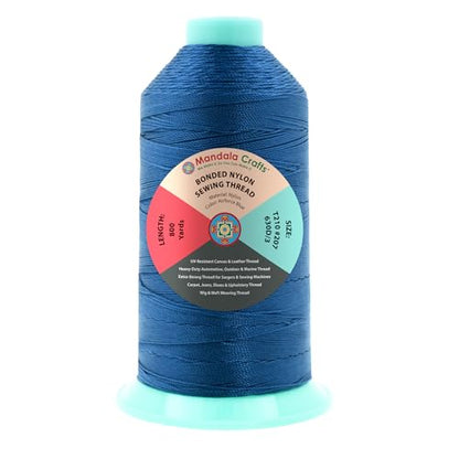 Size 207 630D T210 Airforce Blue Bonded Nylon Thread 800 YDs