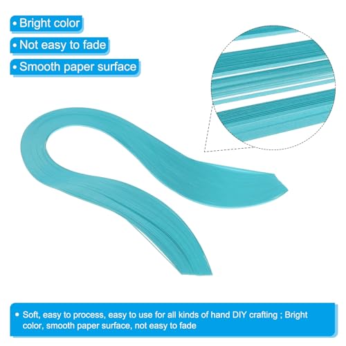Quilling Strips Paper 600pcs 1.5mm 39cm Origami Paper Quilling Kits for Art DIY Hand Craft Christmas