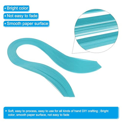 Quilling Strips Paper 600pcs 1.5mm 39cm Origami Paper Quilling Kits for Art DIY Hand Craft Christmas