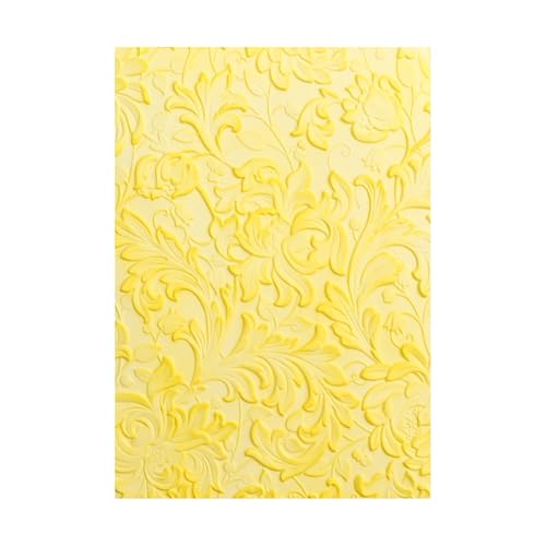 3D Flowers Theme Plastic Embossing Folders Phoenix for DIY Scrapbooking Photo Album Card Paper Craft Decoration for Card Making