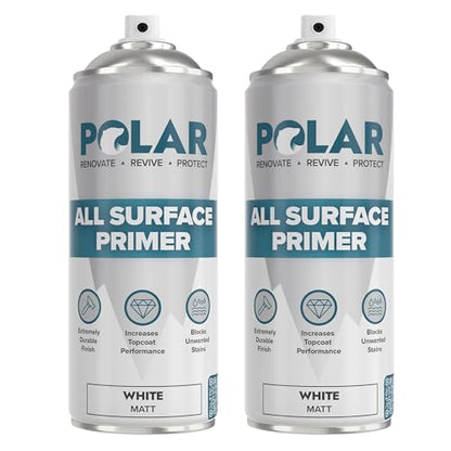 Polar All Surface Primer Matte White (2 Count)