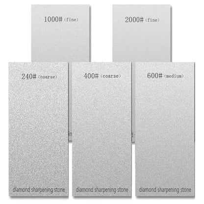 5 Pieces Diamond Sharpening Stone (7 Count)