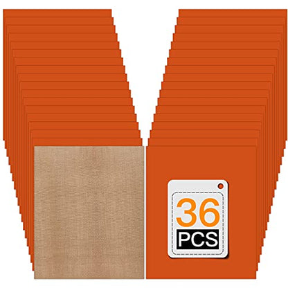 Orange HTV Heat Transfer Vinyl Bundle (36 Count)