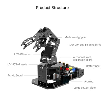 Robotic Arm with Arduino 5DOF