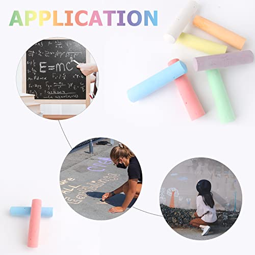 Washable Sidewalk Chalk Set (52 Count)