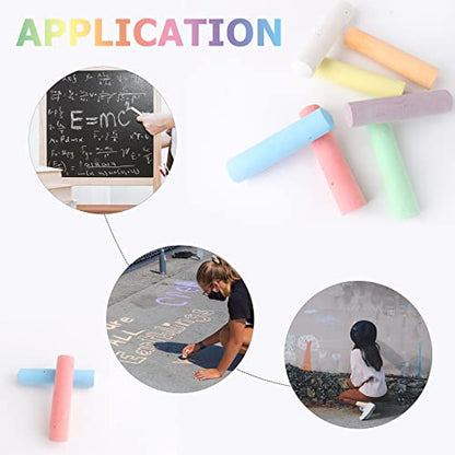 Washable Sidewalk Chalk Set (52 Count)