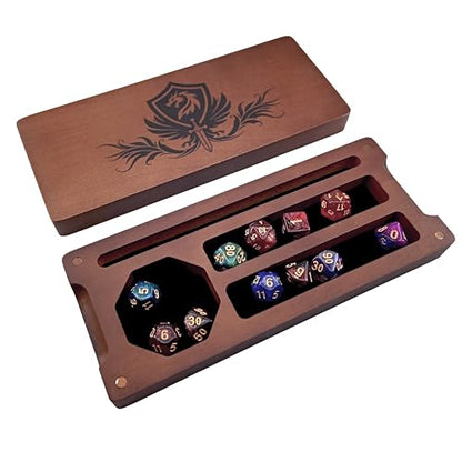 Wooden Dice Box
