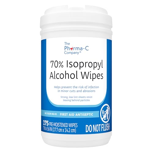 70% Isopropyl Alcohol Wipes (6 Count)