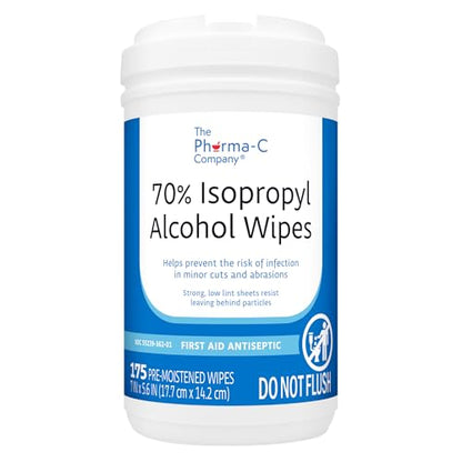 70% Isopropyl Alcohol Wipes (6 Count)
