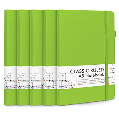 5 Pack Notebooks Journals Bulk (5 Count)