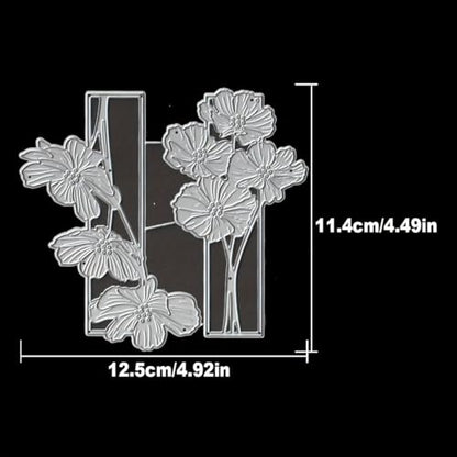 Flowers Metal Cutting Die for Scrapbooking