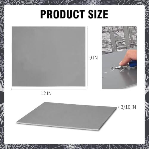8 Pcs 9x12 Soft Linoleum Carving Block