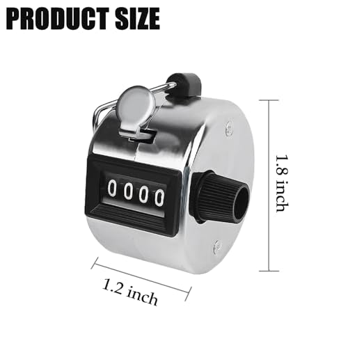 Metal Hand Tally Clicker Counter