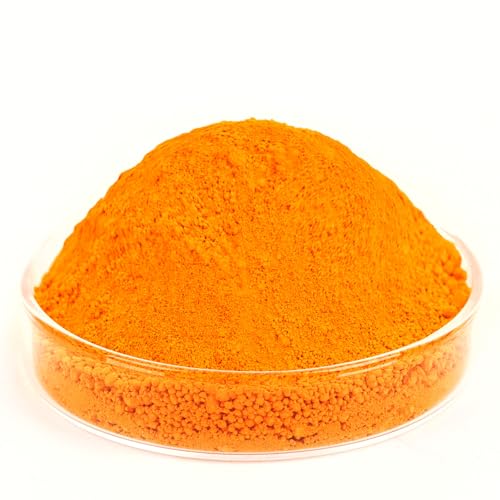Tangerine Yellow Iron Oxide Pigment Powder (8 Ounce)