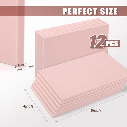 12 PCS 4"x6" Soft Linoleum Blocks for Printmaking & Stamp Making