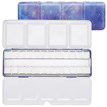 Empty Watercolor Palette