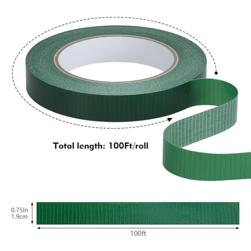 2Rolls Green Floral Tape 3 (2 Count)