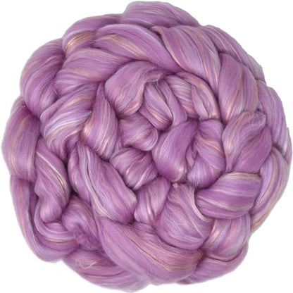 Merino Silk Luxe Tonal Designer Blend. Superfine Merino
