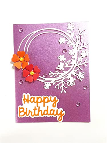 Cutting Dies Happy Birthday Metal Stencils Scrapbooking Tool DIY Emboss Paper Card Making