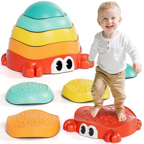 Crab Stepping Stones for Kids