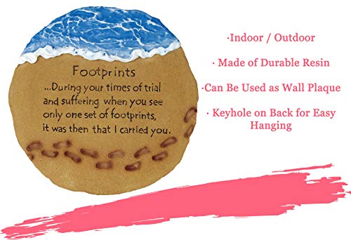 Garden Décor Footprints Stepping Stone