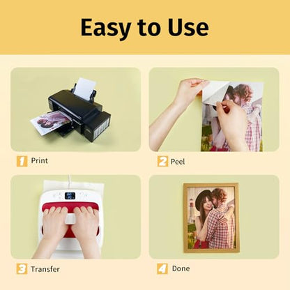 Tru Wood Heat Transfer Paper for Inkjet Printer