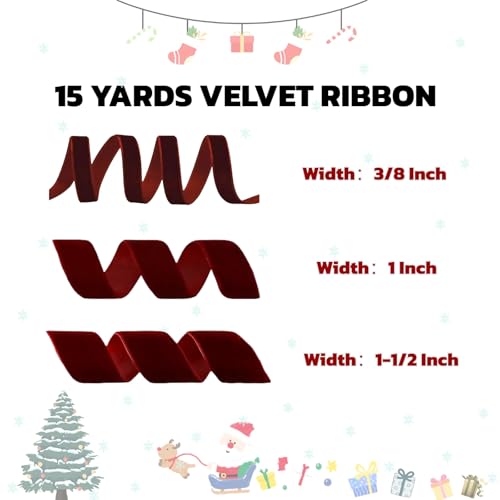 15 Yards Velvet Ribbon 1