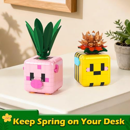 Botanicals Plants Building Blocks Toy (468 Count)