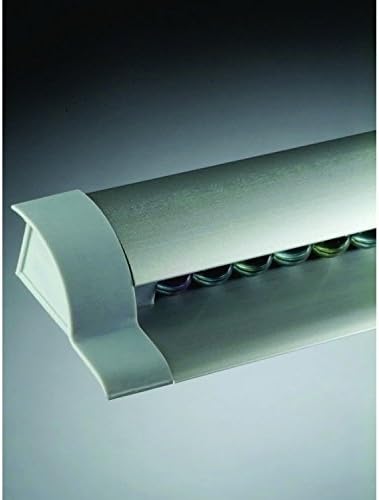 STAS Paper Rail 78.7'' - Wall-Mounted Display for Posters, Photos, Memos, and Drawings - White