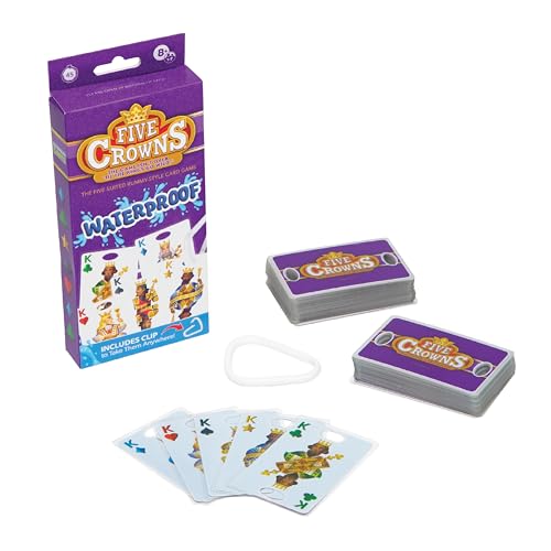 Five Crowns Waterproof Rummy Style Card Game for Kids