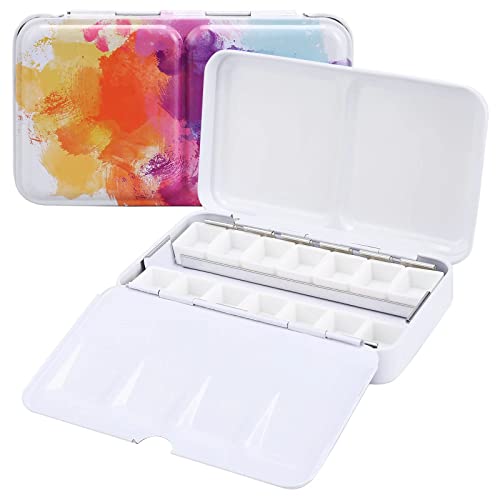 Empty Watercolor Palette