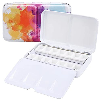 Empty Watercolor Palette
