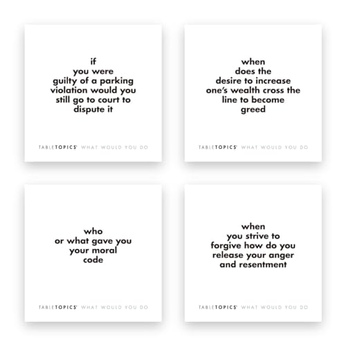 What Would You Do Question Card Game (135 Count)