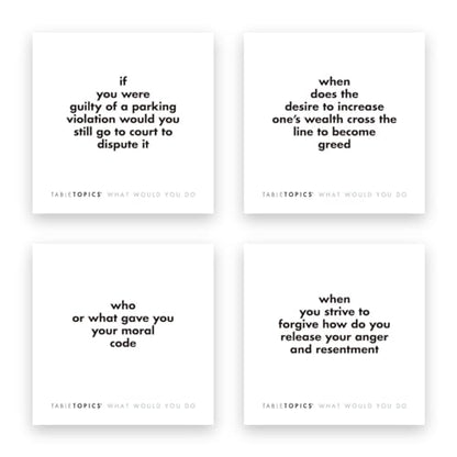 What Would You Do Question Card Game (135 Count)