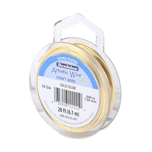 18 Gauge Silver Plated Tarnish Resistant Colored Copper Craft Wire