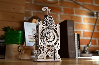 Old Clock Tower 3D Wooden Puzzles for Adults (44 Count)
