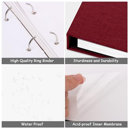 18 In Photo Album Self Adhesive with Picture Display Window