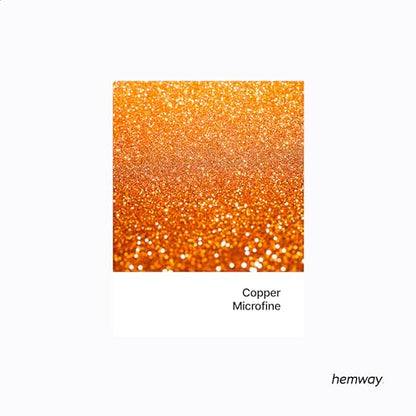 Resin Glitter Copper 100g Microfine Polyurethane & Epoxy Glitter (3.5274 Ounce)